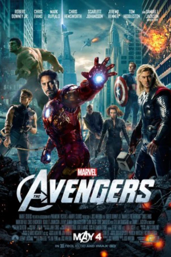 The Avengers. Los Vengadores Póster