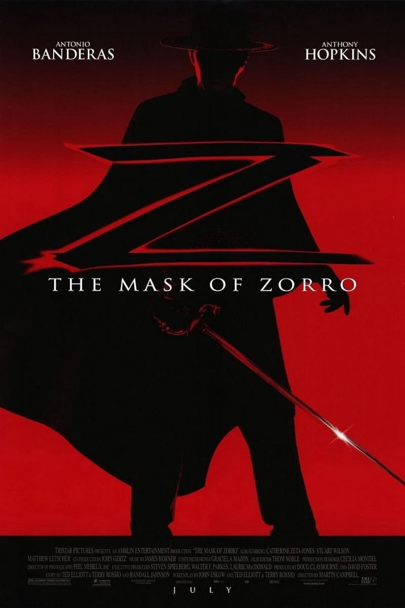 The Mask of Zorro Póster