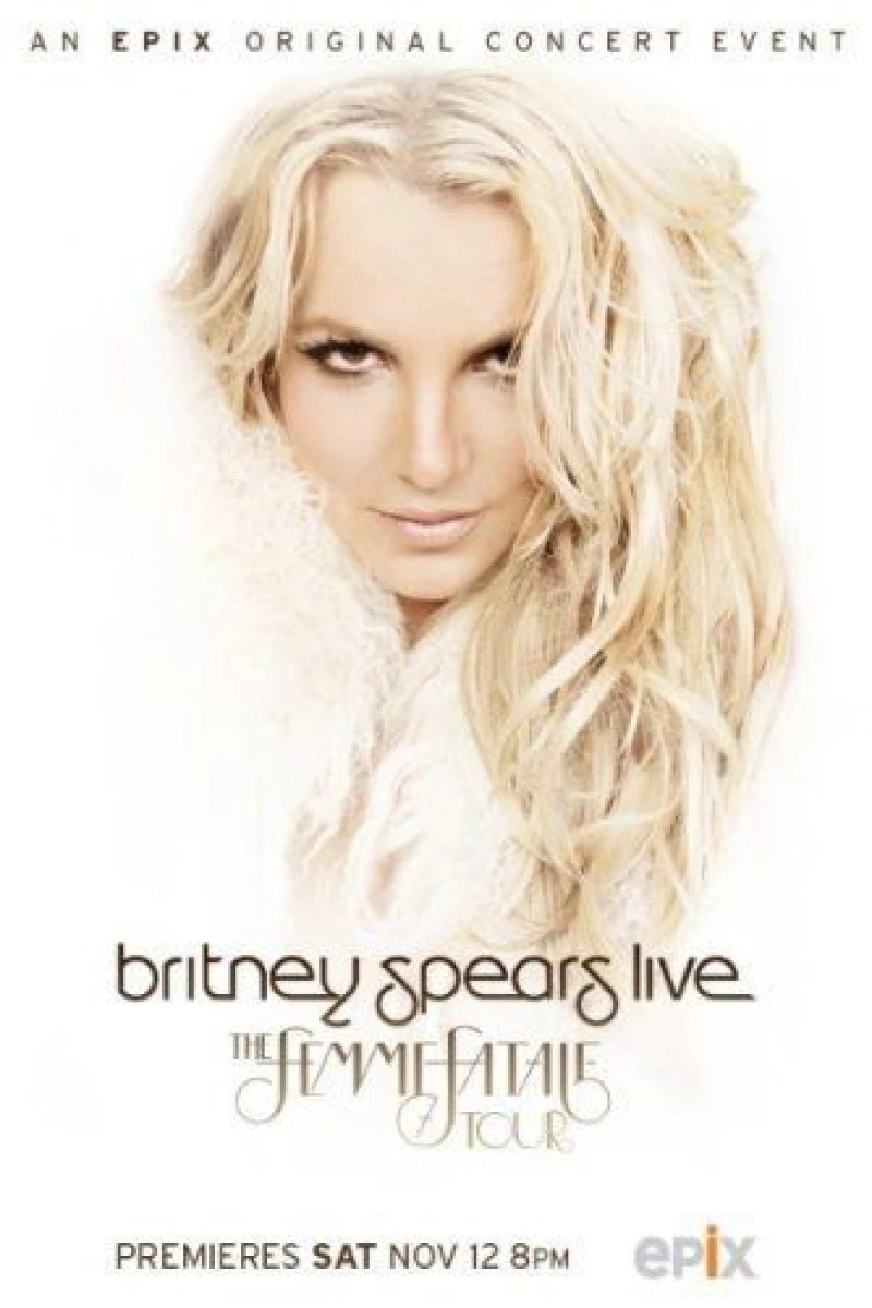 Britney Spears Live: The Femme Fatale Tour Póster