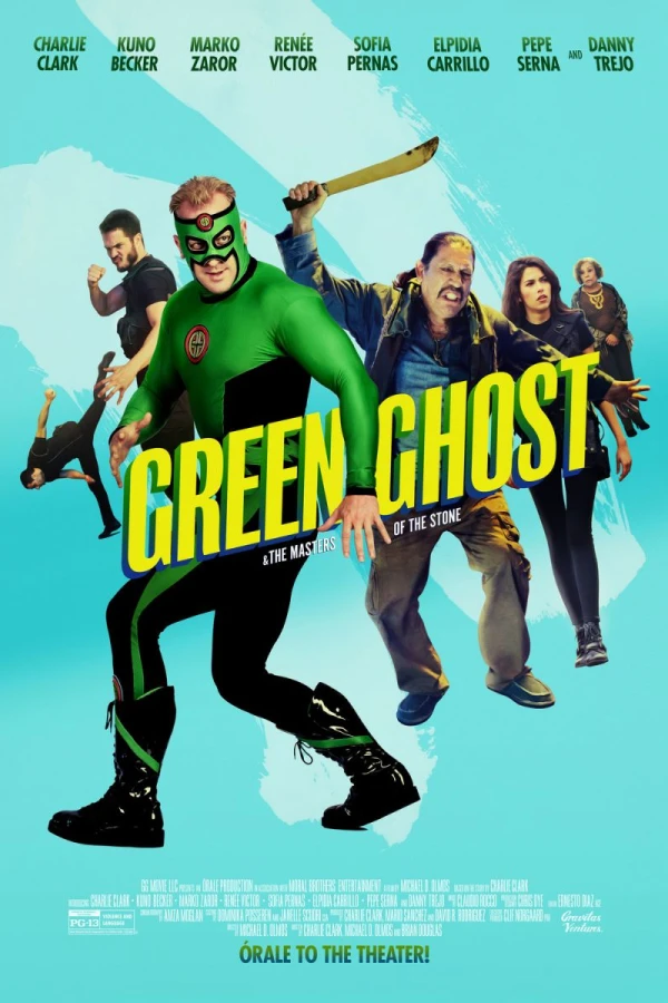 Green Ghost and the Masters of the Stone Póster