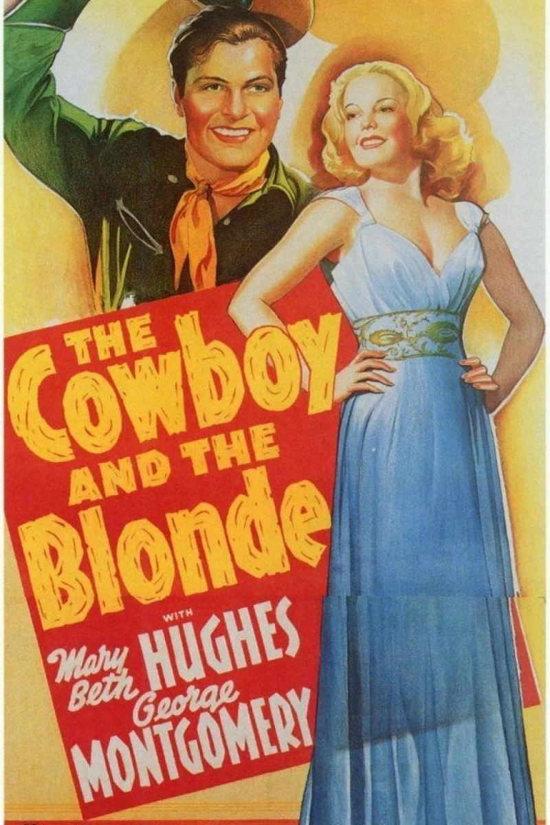 The Cowboy and the Blonde Póster