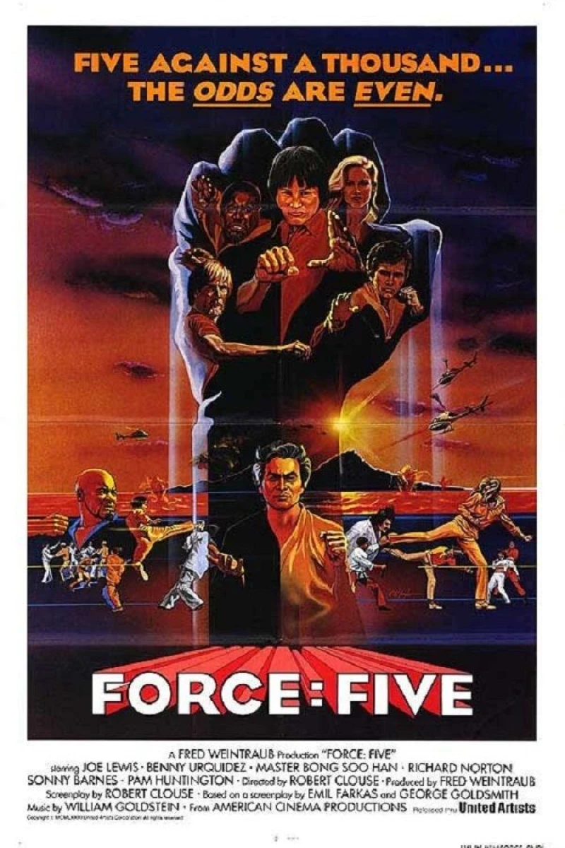 Force: Five Póster