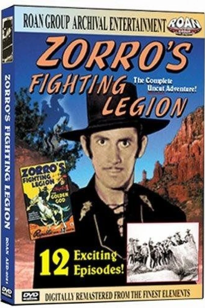 Zorro's Fighting Legion Póster