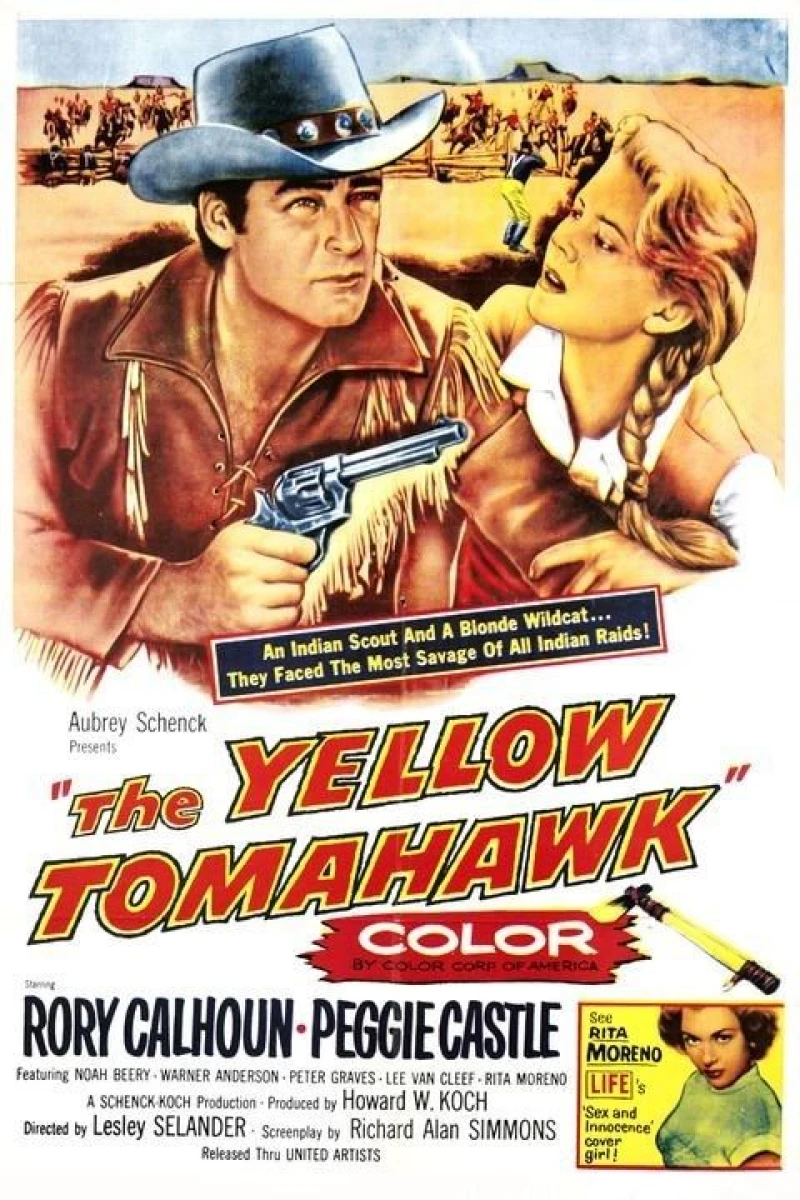 The Yellow Tomahawk Póster