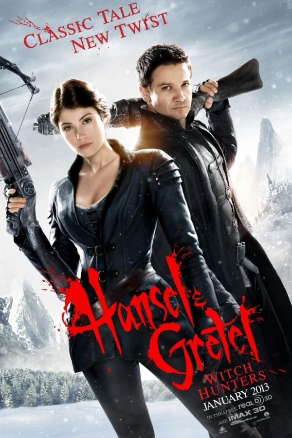Hansel Gretel: Witch Hunters Póster