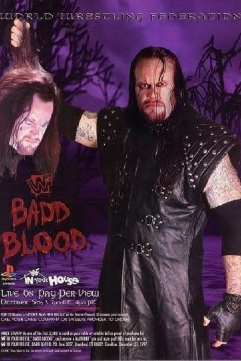 WWF in Your House: Badd Blood Póster
