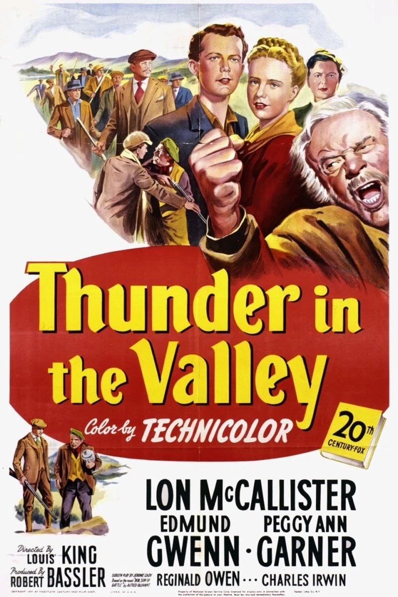 Thunder in the Valley Póster