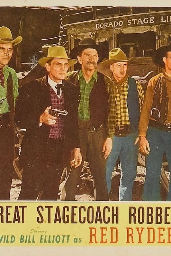Great Stagecoach Robbery Póster