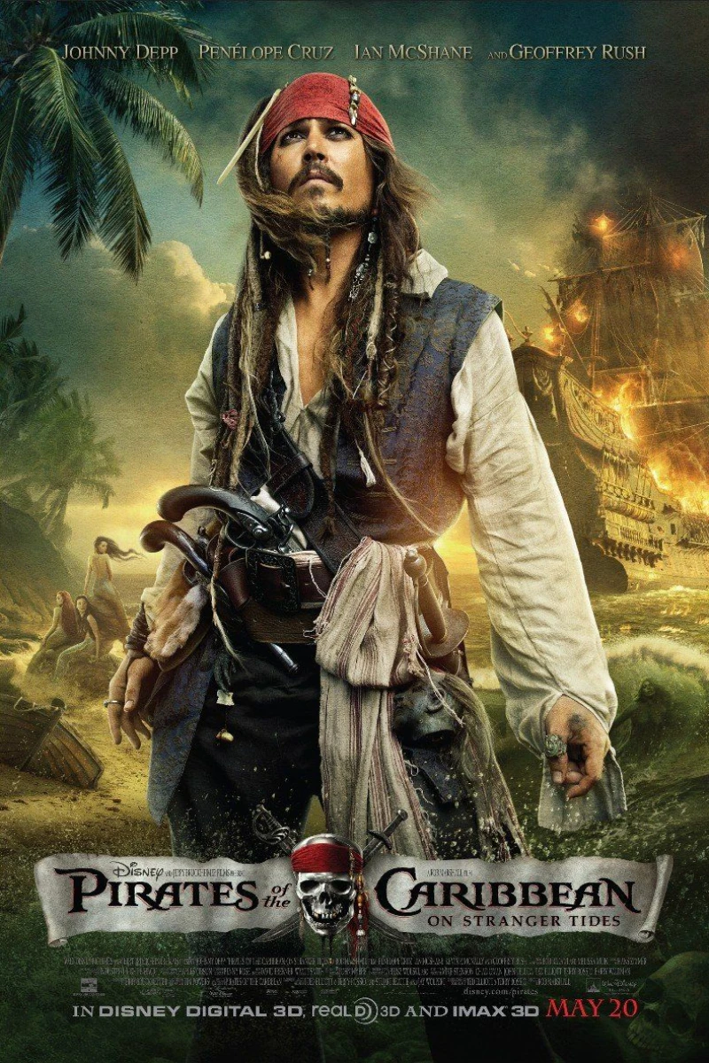 Pirates of the Caribbean: On Stranger Tides Póster