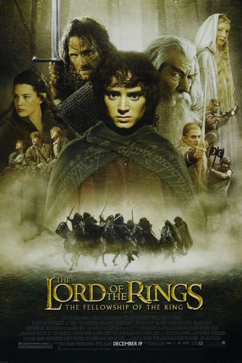 El señor de los anillos: La comunidad del anillo (2001) Póster