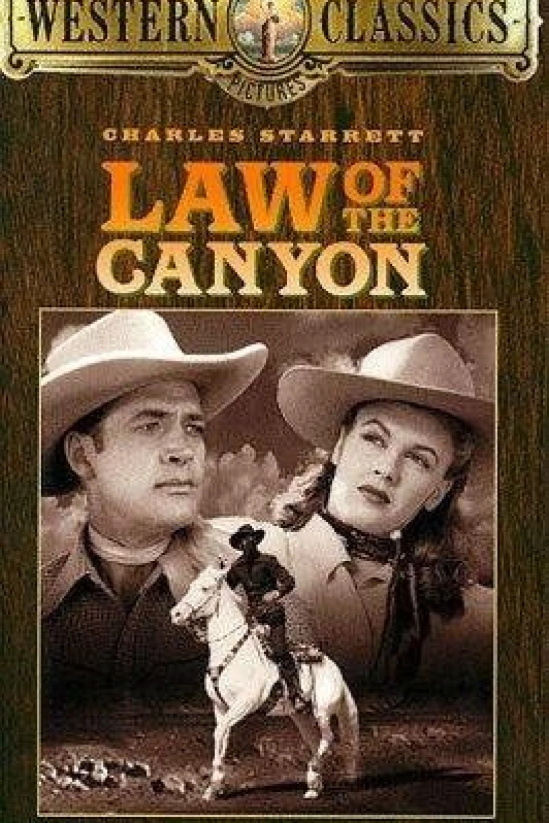 Law of the Canyon Póster