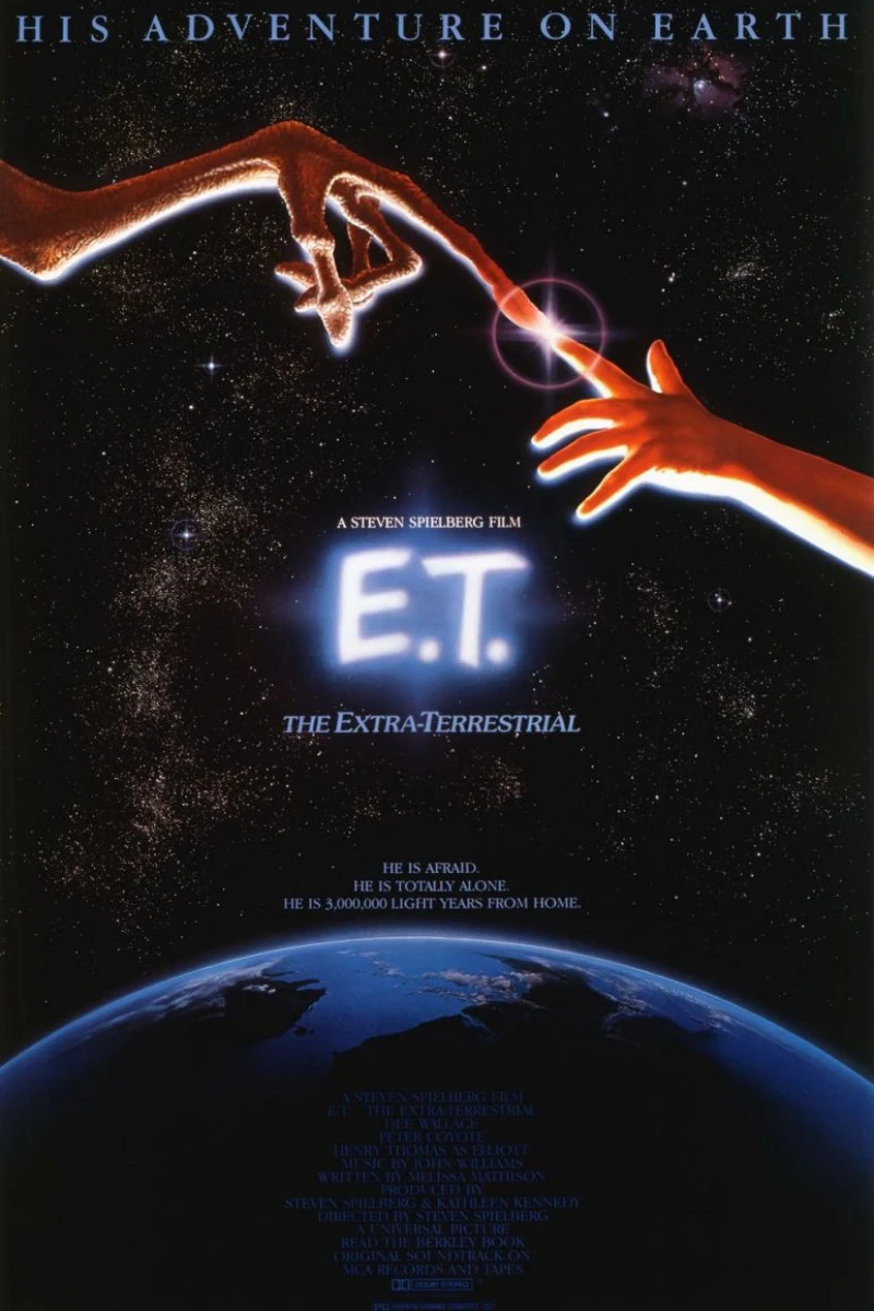 E.T., El extraterrestre Póster