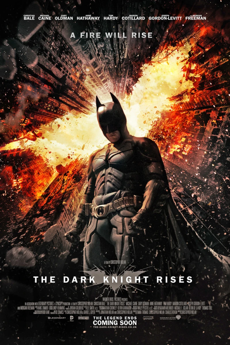 The Dark Knight Rises Póster