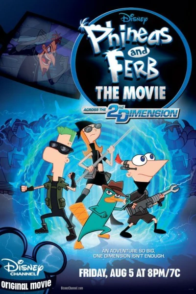 Phineas y Ferb atraves 2da dimension