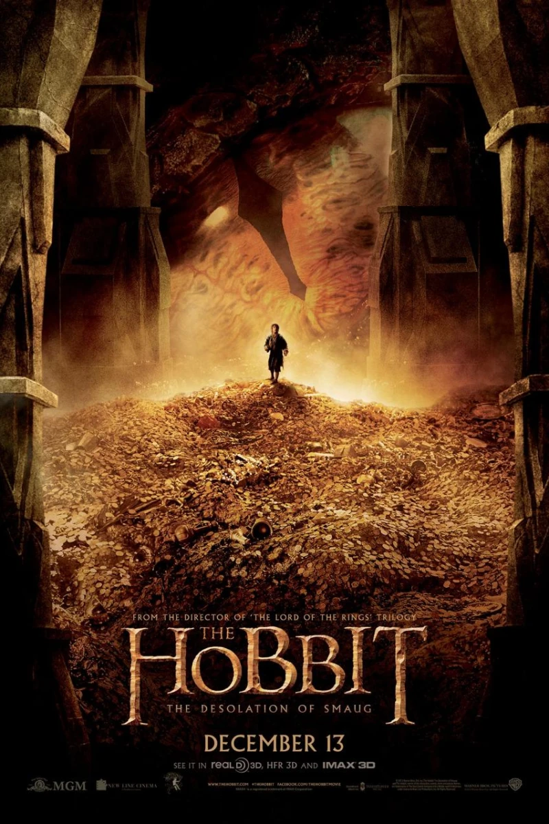 El Hobbit 2: La desolación de Smaug Póster