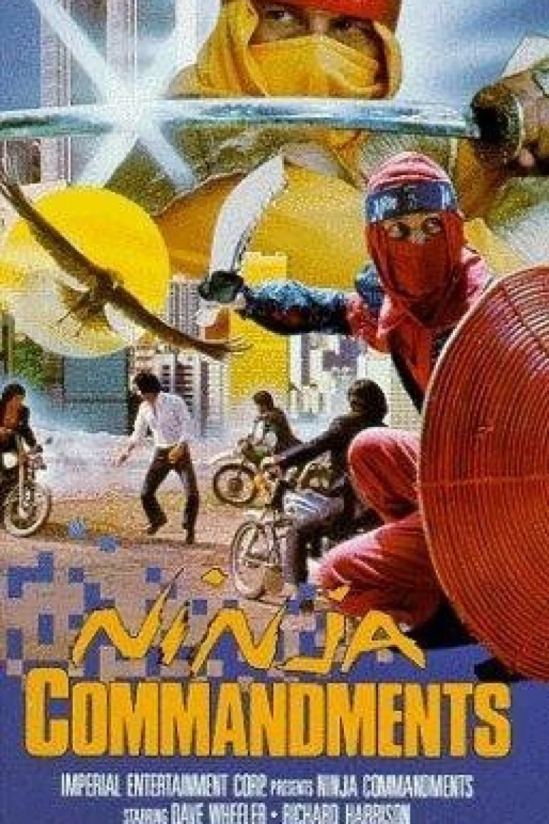 Ninja Commandments Póster
