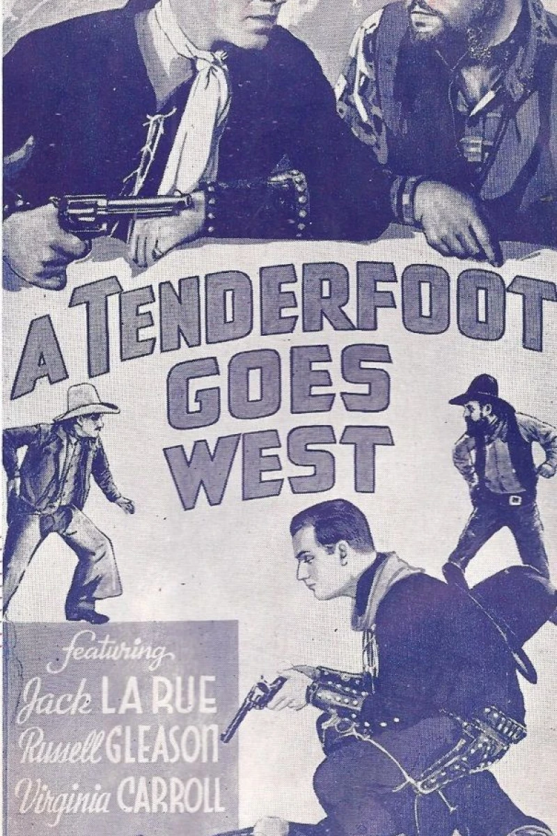 A Tenderfoot Goes West Póster