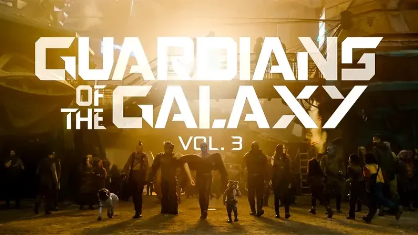 Guardianes de la Galaxia Vol. 3 Title Card