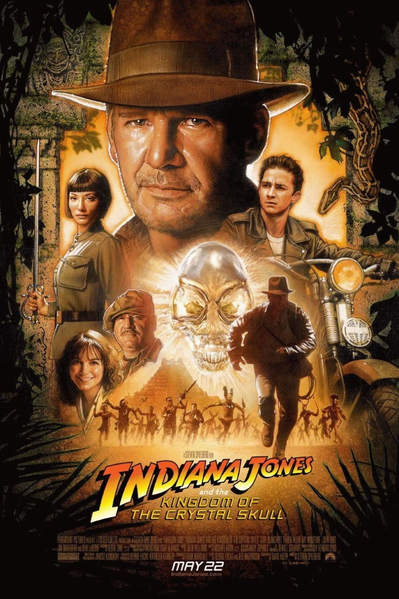 Indiana Jones and the Kingdom of the Crystal Skull Póster